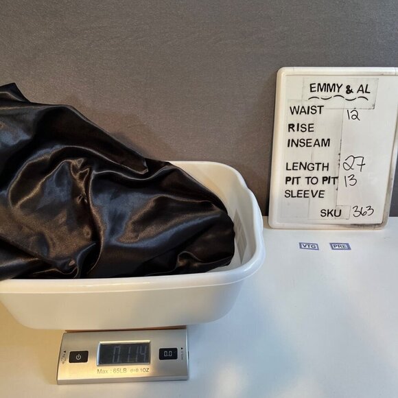 Jessica McClintock Gunne Sax Bubble Mini Dress Size 1 Black Fairy Whimsigoth VTG - Picture 12 of 12